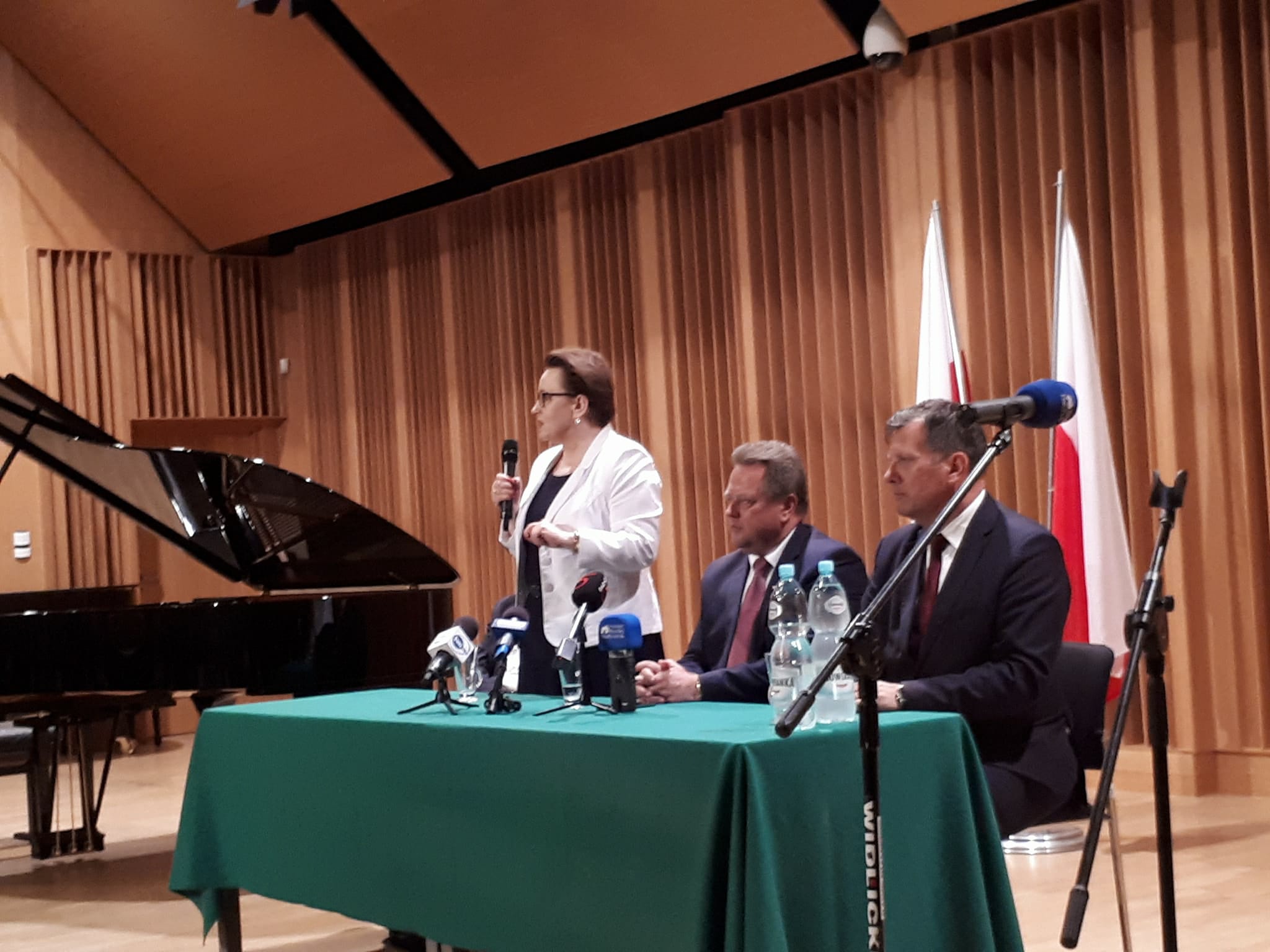 Minister Edukacji Narodowej Anna Zalewska odwiedziła Suwałki