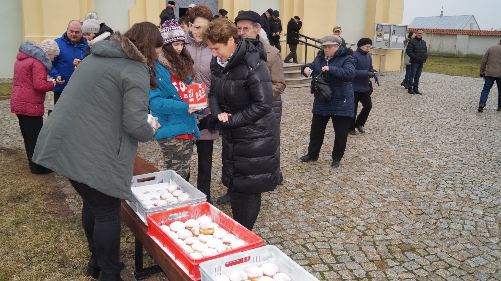 Akcja "Pączek dla Afryki" w Sejnach