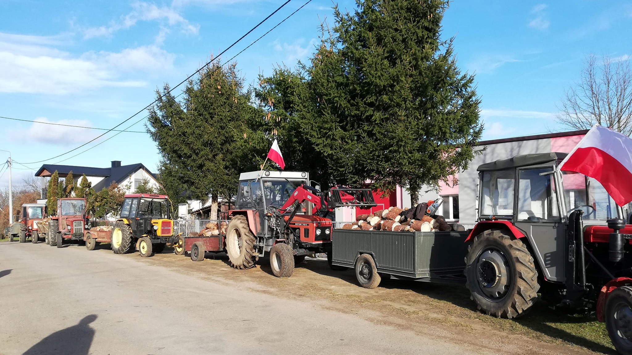 Mieszkańcy gminy Lipsk pomagają żołnierzom stacjonującym przy granicy