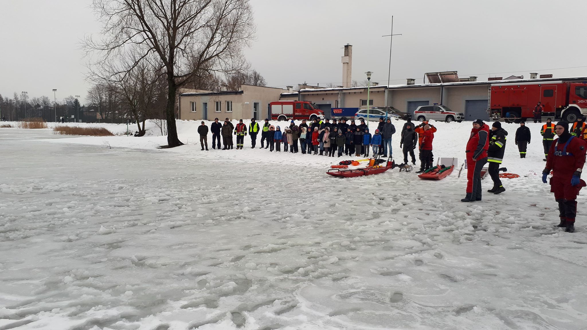Załamanie lodu - jak pomóc?