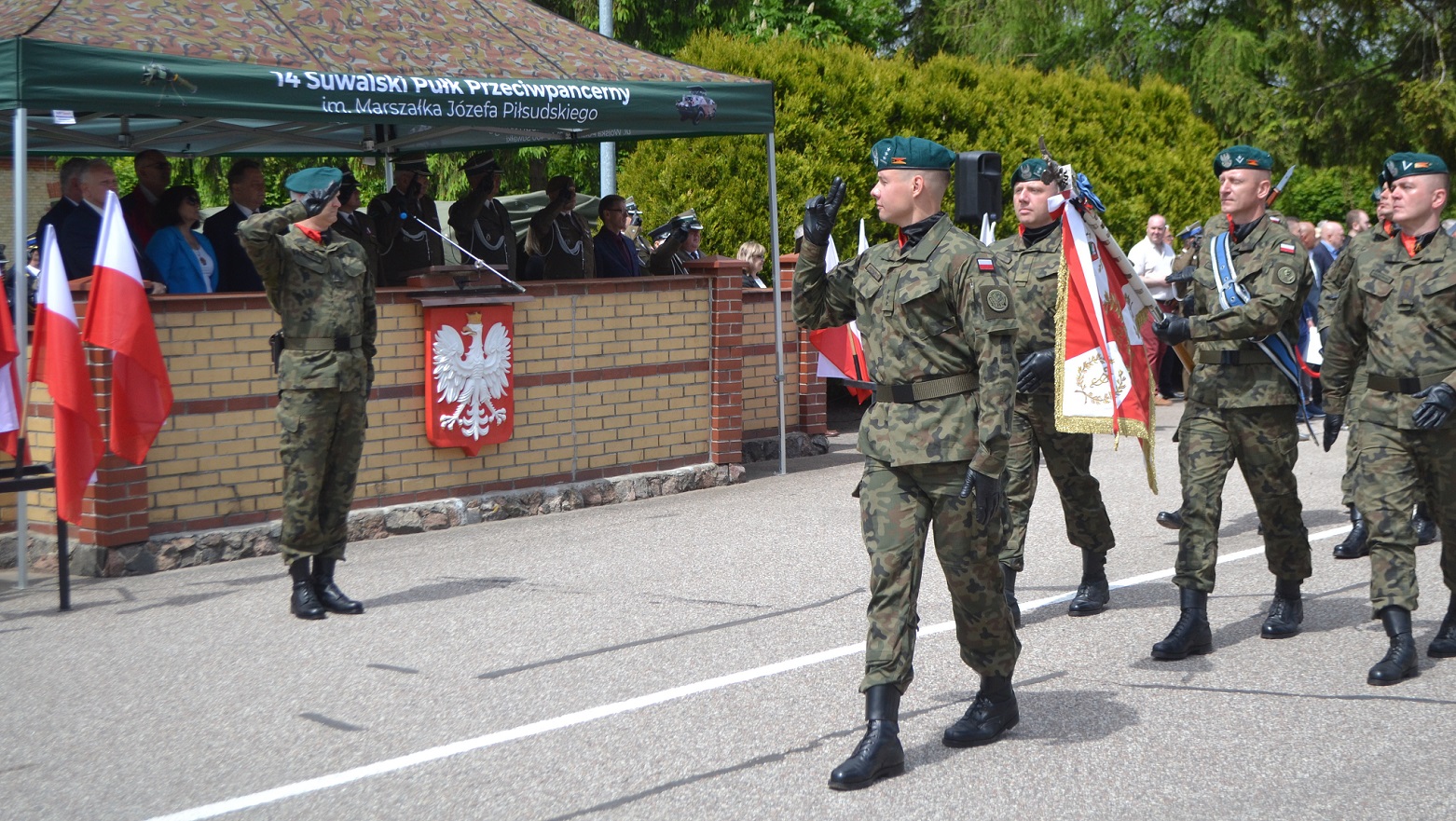 Suwalski 14. Pułk Przeciwpancerny obchodził swoje święto
