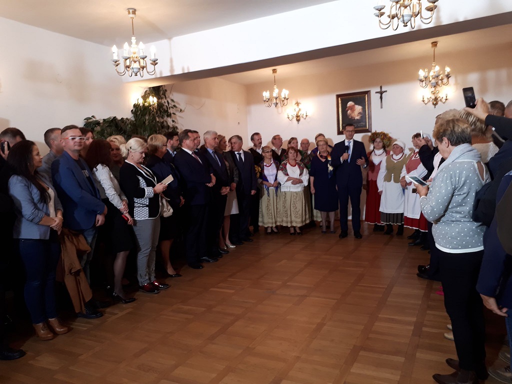 Premier w Sejnach spotkał się z gospodyniami wiejskimi