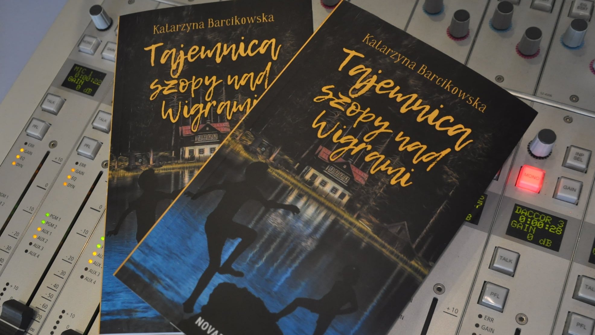 Warszawianka zakochana w Suwalszczyźnie napisał powieść "Tajemnica szopy nad Wigrami"