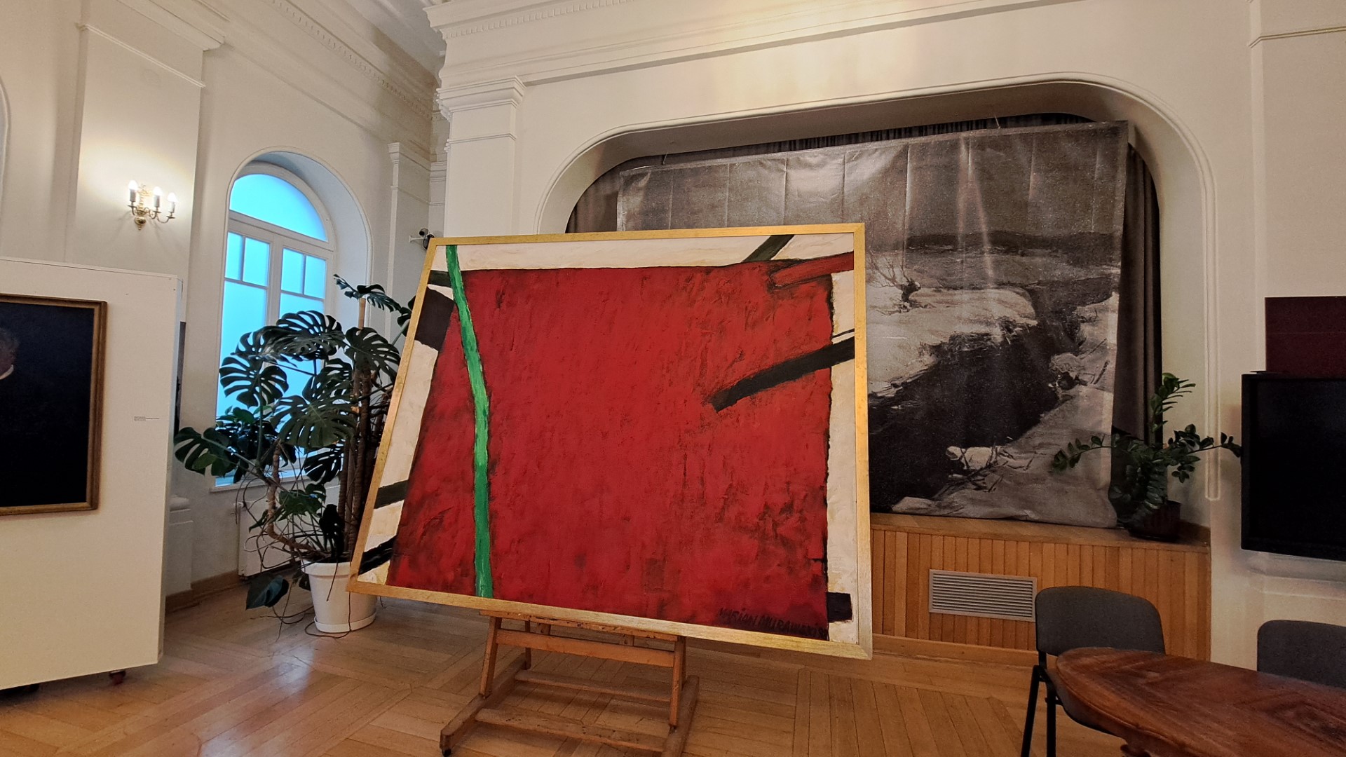 Obraz suwalskiego malarza Mariana Murawskiego wzbogacił wczoraj (12.11) zbiory Muzeum Okręgowego w Suwałkach