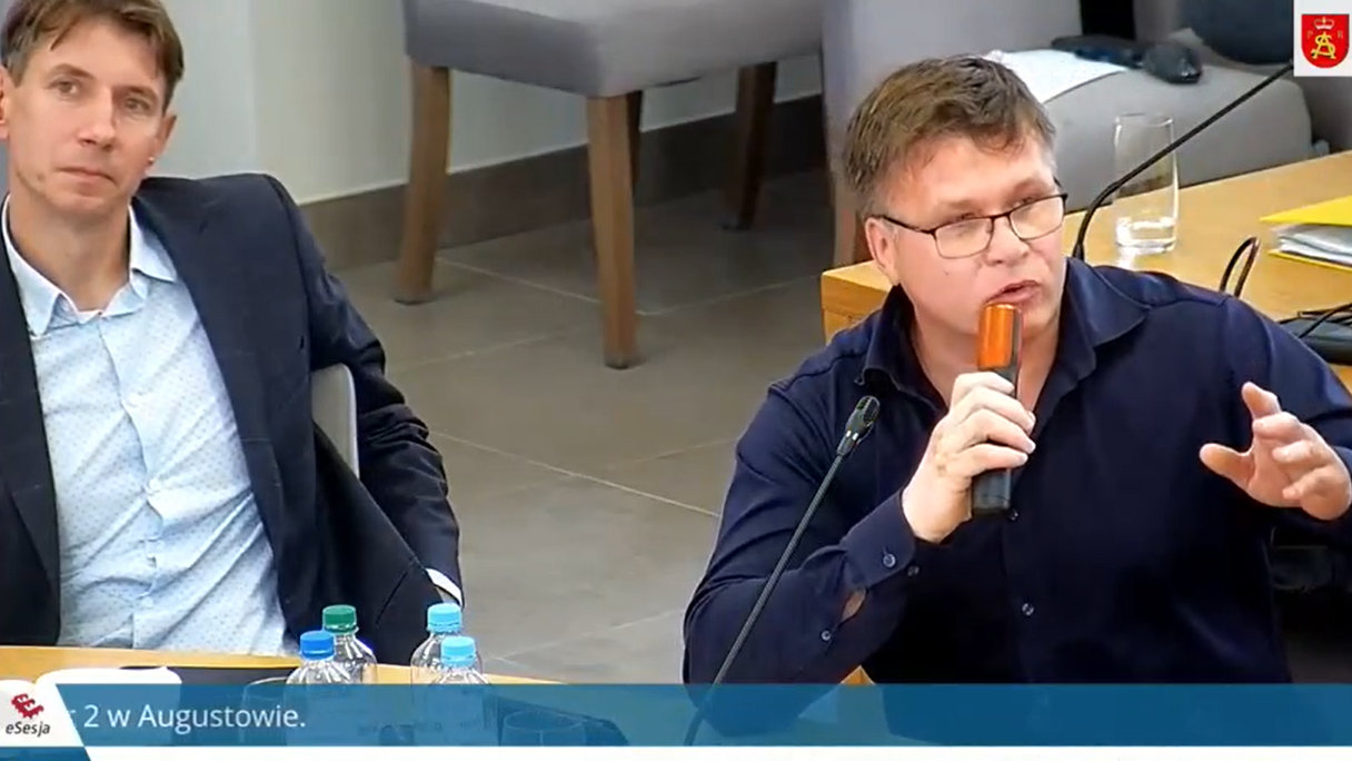 Kolejny skandal na posiedzeniu rady miejskiej w Augustowie