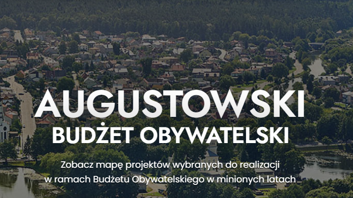Dużym zainteresowaniem cieszy się  kolejna edycja budżetu obywatelskiego w Augustowie