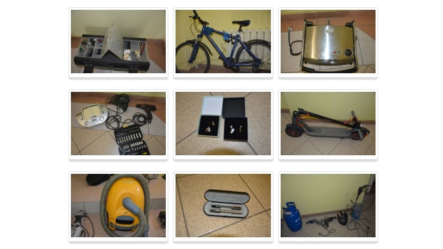 Suwalska policja poszukuje właścicieli kilku przedmiotów