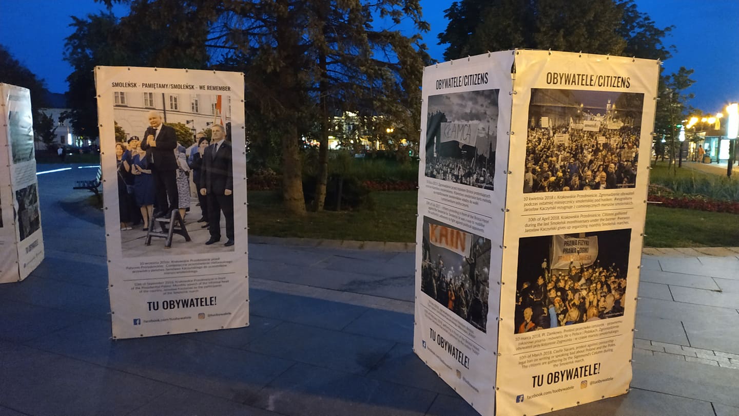 Kontrowersyjna ekspozycja na Placu im. Marii Konopnickiej w Suwałkach