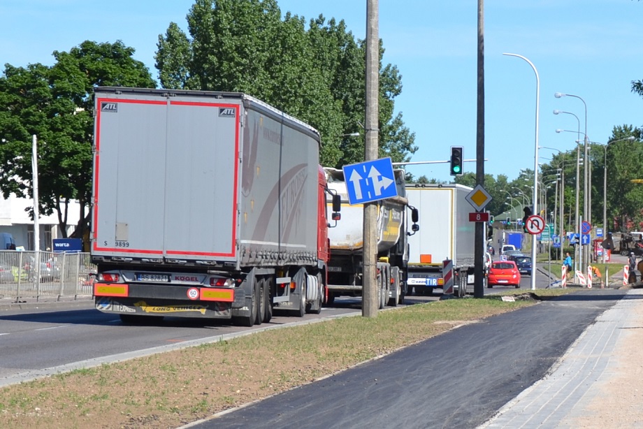 W Suchowoli wypadek, a w Suwałkach olbrzymi korek