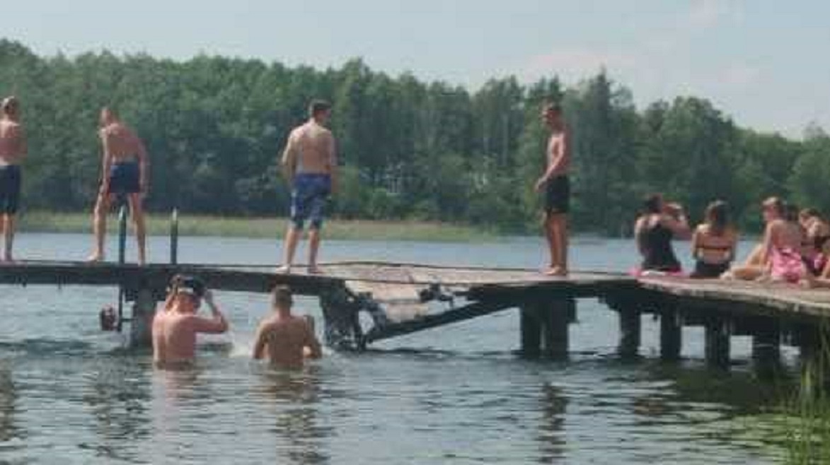 Od dzisiaj nieczynne jest popularne kąpielisko w podsuwalskiej wsi Krzywe