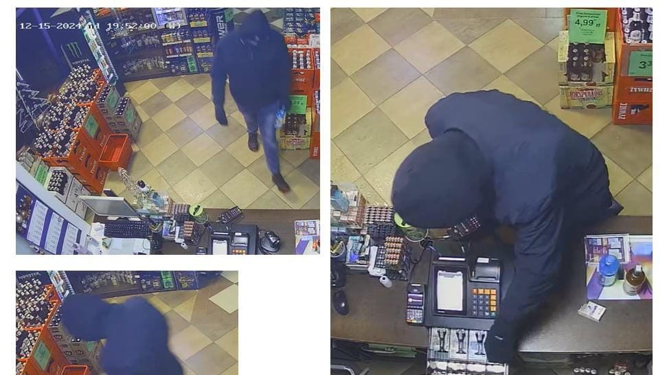 Suwalska policja nadal poszukuje sprawcy trzech zuchwałych kradzieży do których doszło w ubiegłym tygodniu w Suwałkach