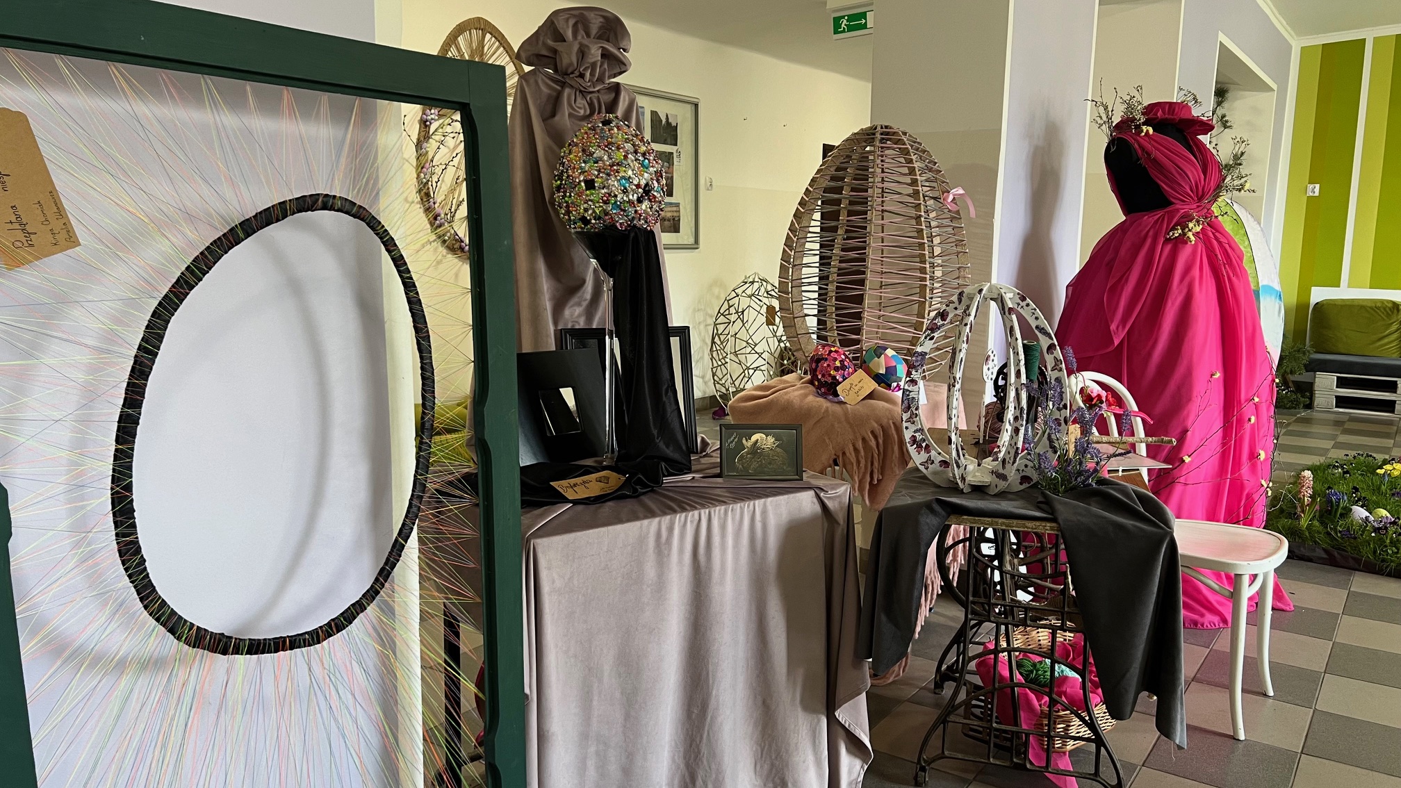 Nietypowe pisanki przygotowali przyszli architekci krajobrazu