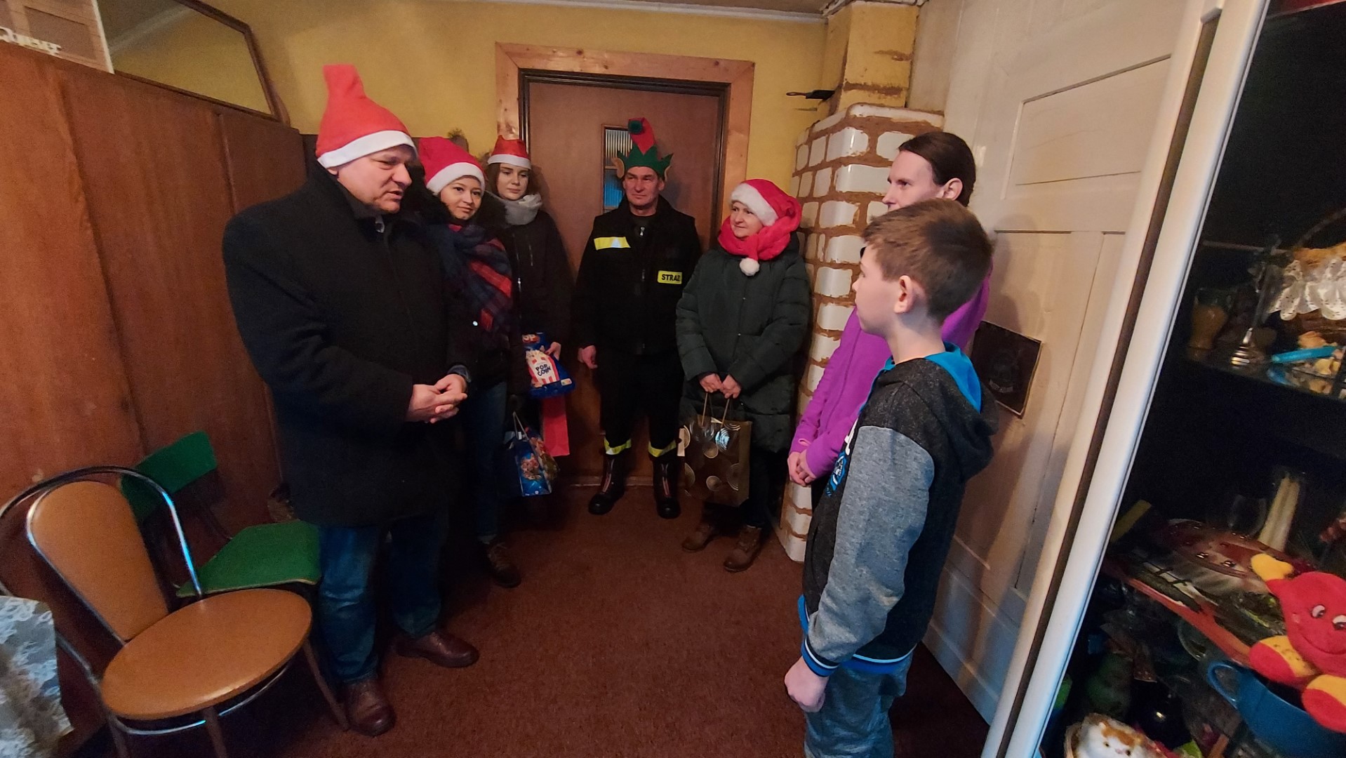 Do 30 rodzin i osób samotnych z gminy Jeleniewo szybciej zawitał św. Mikołaj