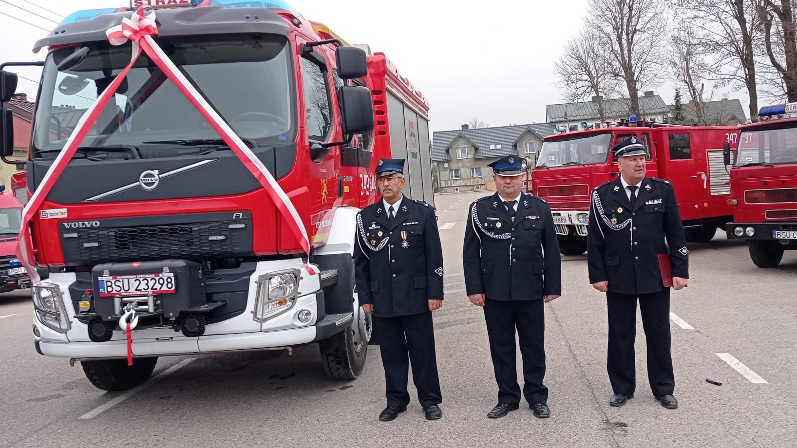 Nowy wóz ratowniczo-gaśniczy trafił do OSP w Przerośli
