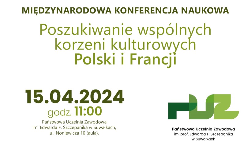 Specjaliści będą poszukiwać w Suwałkach wspólnych korzeni kulturowych Polski i Francji