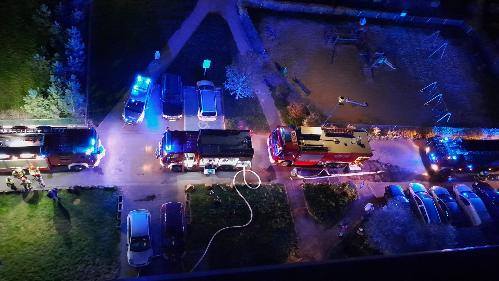 Do tragicznego pożaru doszło w Suwałkach. Nie żyje jedna osoba