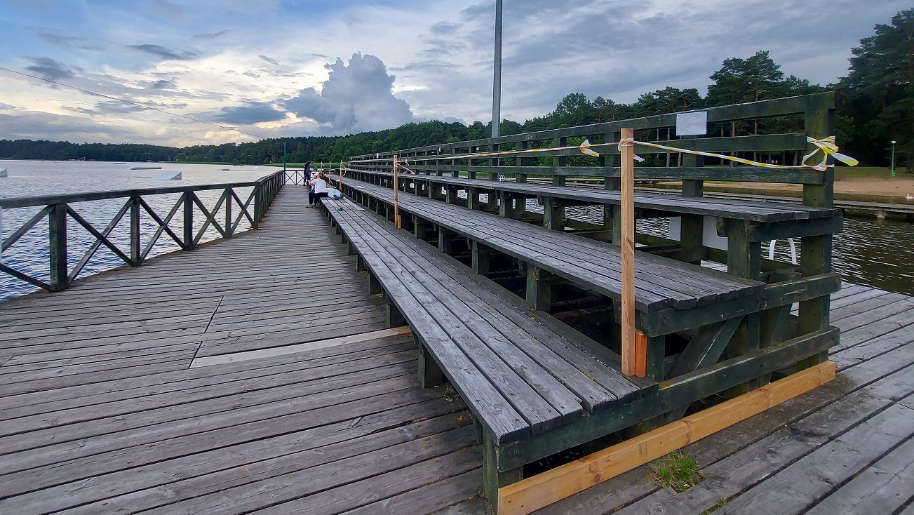 Remont pomostu przy plaży POSTiW może być dużo droższy niż to zakładano