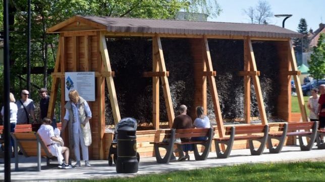 Mini tężnia na suwalskich bulwarach będzie monitorowana