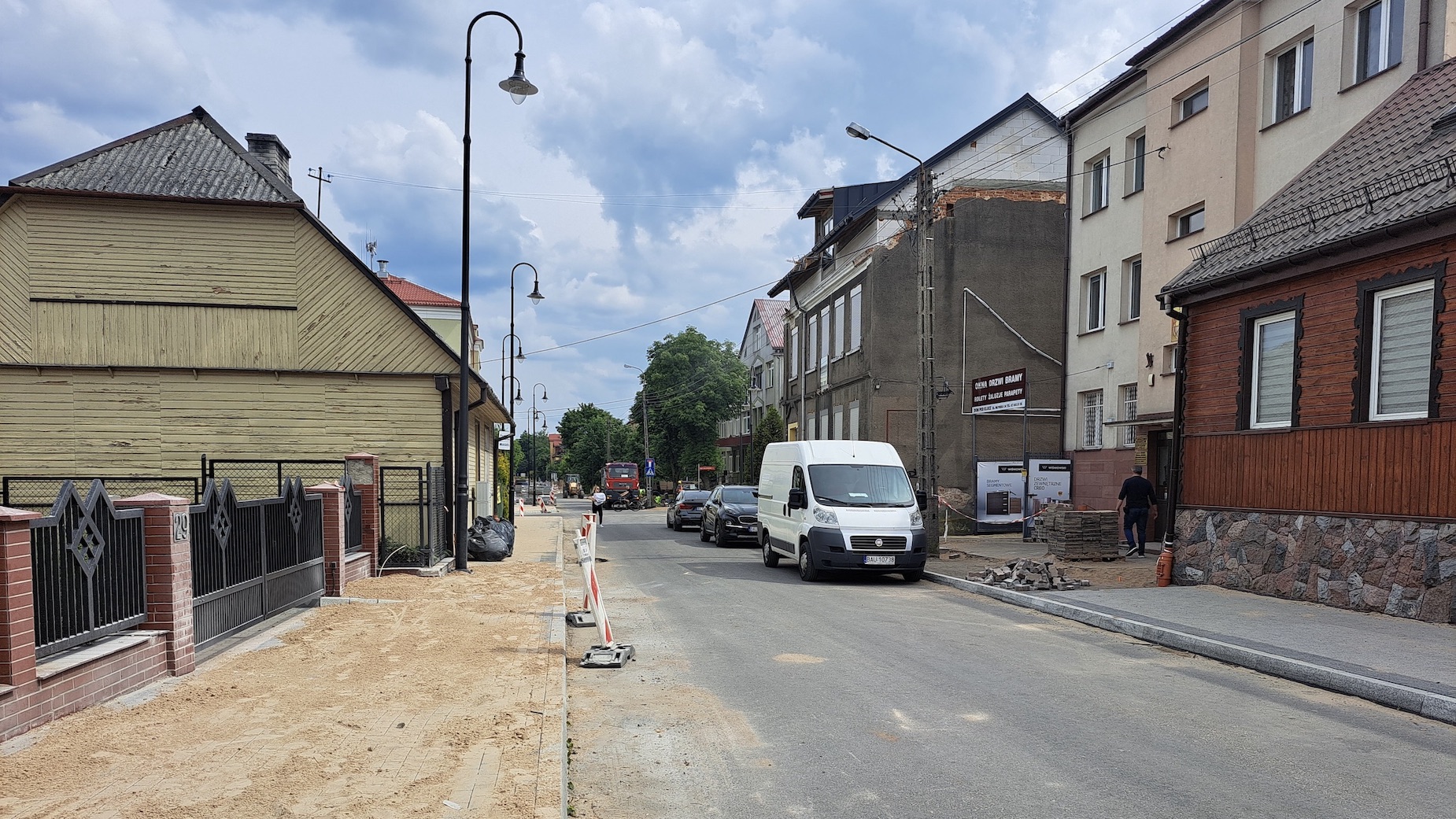 Opóźnia się remont ulicy Młyńskiej w Augustowie