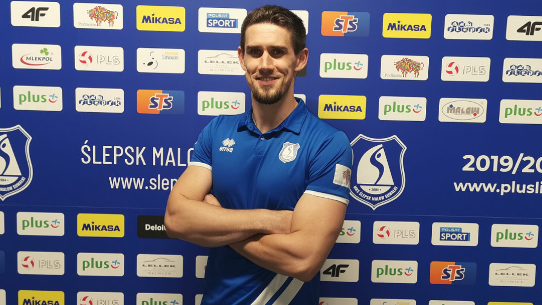 Marcin Waliński, przyjmujący Ślepska Malowu Suwałki, nie będzie już reprezentował drużyny