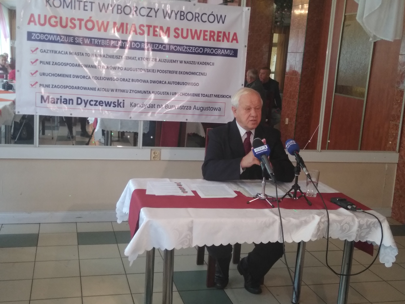 Szybka gazyfikacja miasta będzie najważniejszym zadaniem, które obiecuje zrealizować komitet Augustów Miastem Suwerena