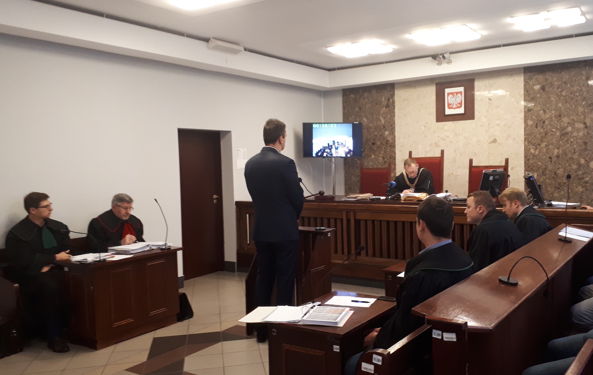 Zastępca prezydenta Suwałk zeznawał przed sądem w sprawie tragicznego wypadku na stadionie