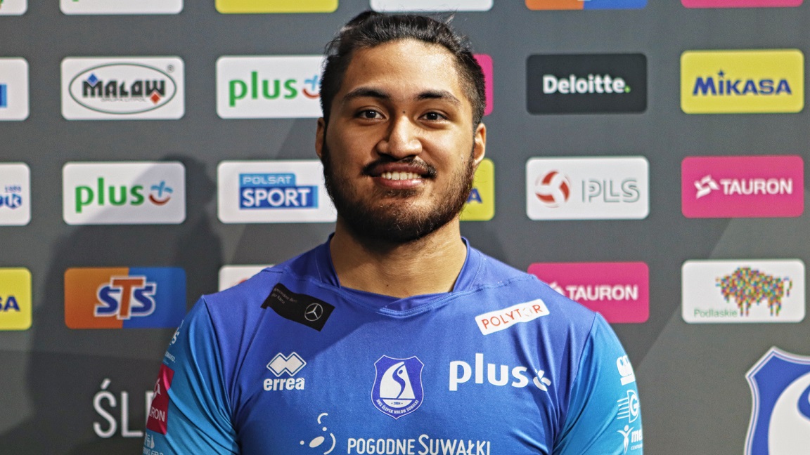 Joshua Tuaniga, rozgrywający Ślepska Malowu Suwałki, pozostaje w klubie na kolejny sezon