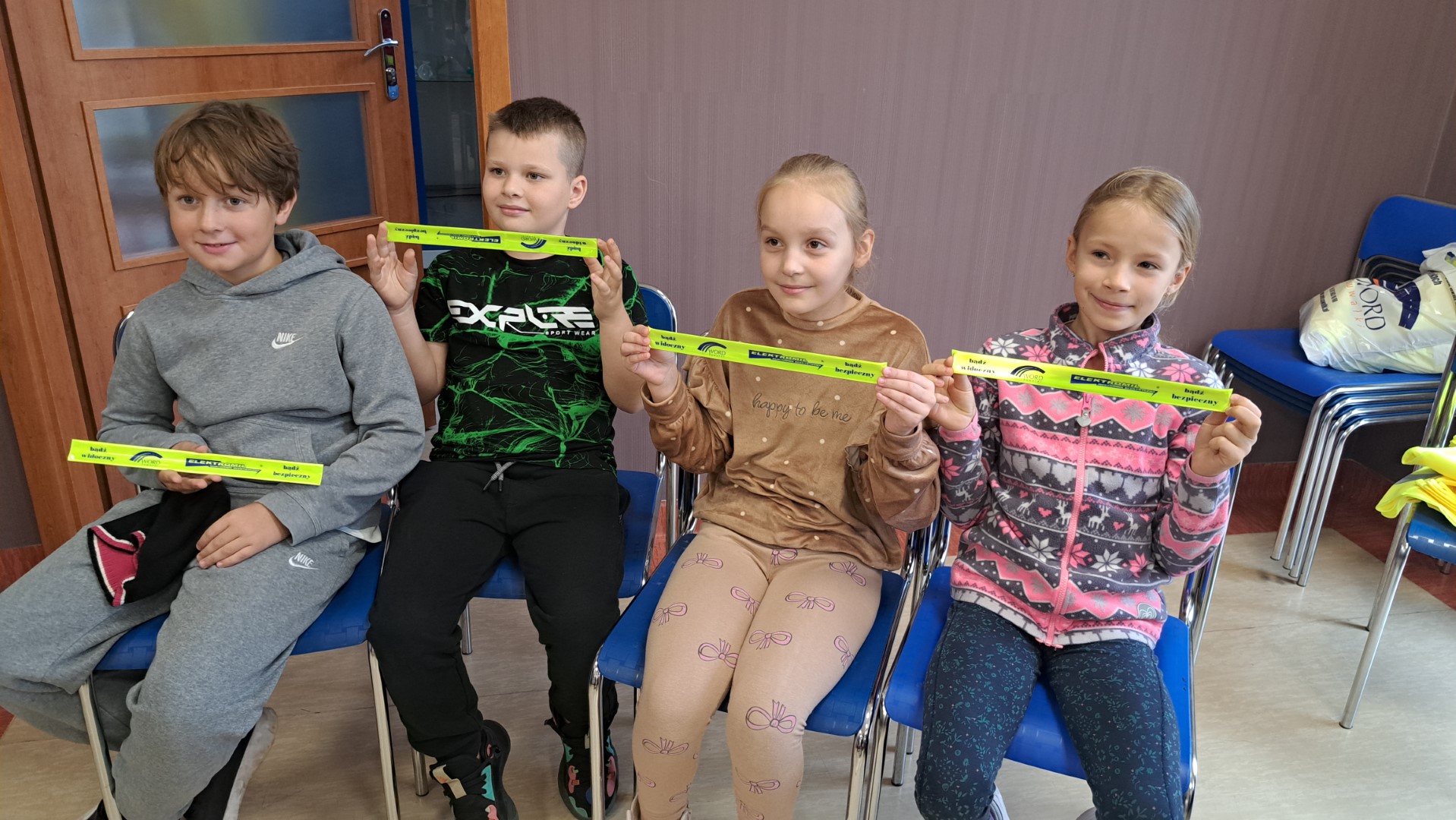 Akcja "Bądź widoczny, bądź bezpieczny" ma promować noszenie przez suwalczan odblasków