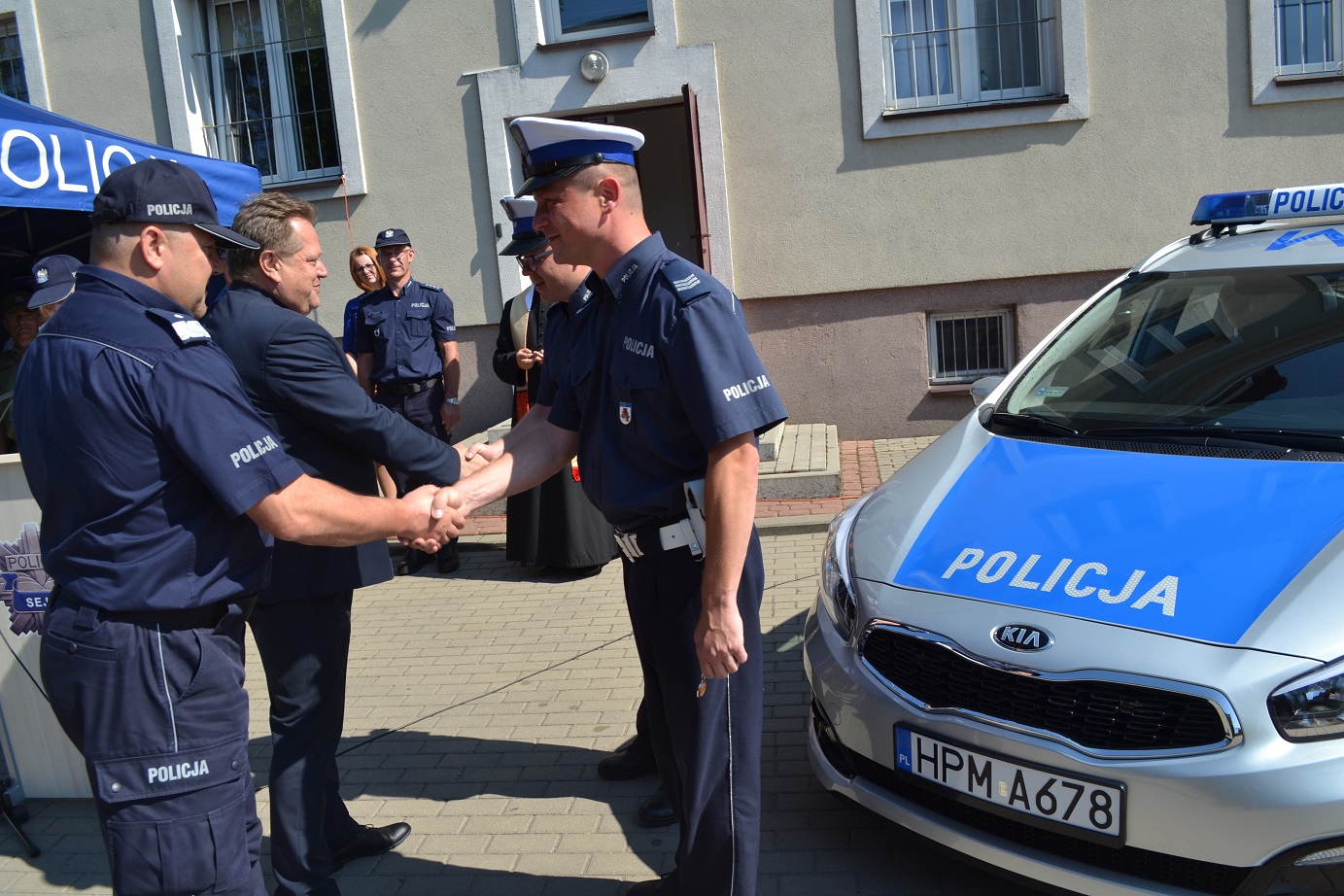 Nowy sprzęt sejneńskich policjantów