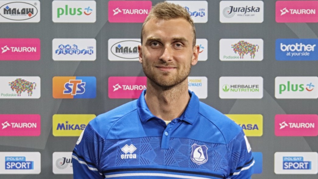 Adrian Buchowski jest nowym przyjmującym Ślepska Malowu Suwałki