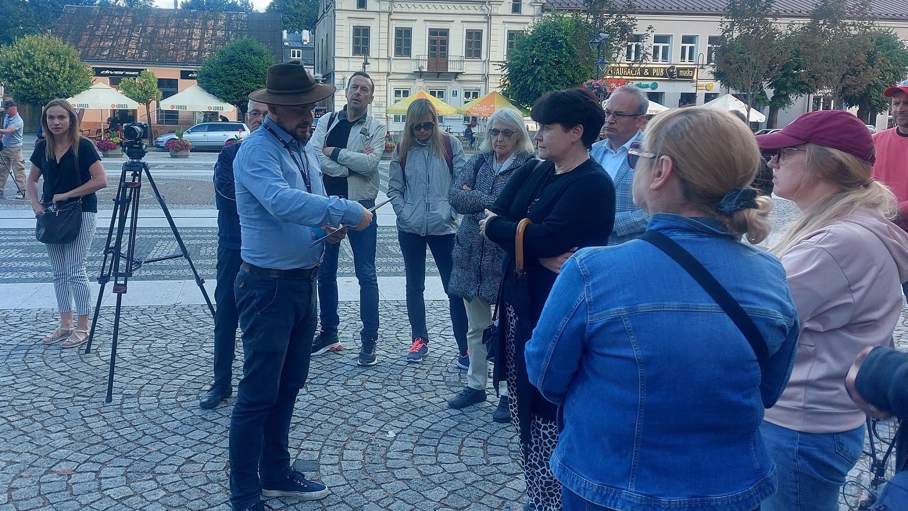 Takiego spaceru po Augustowie jeszcze nie było