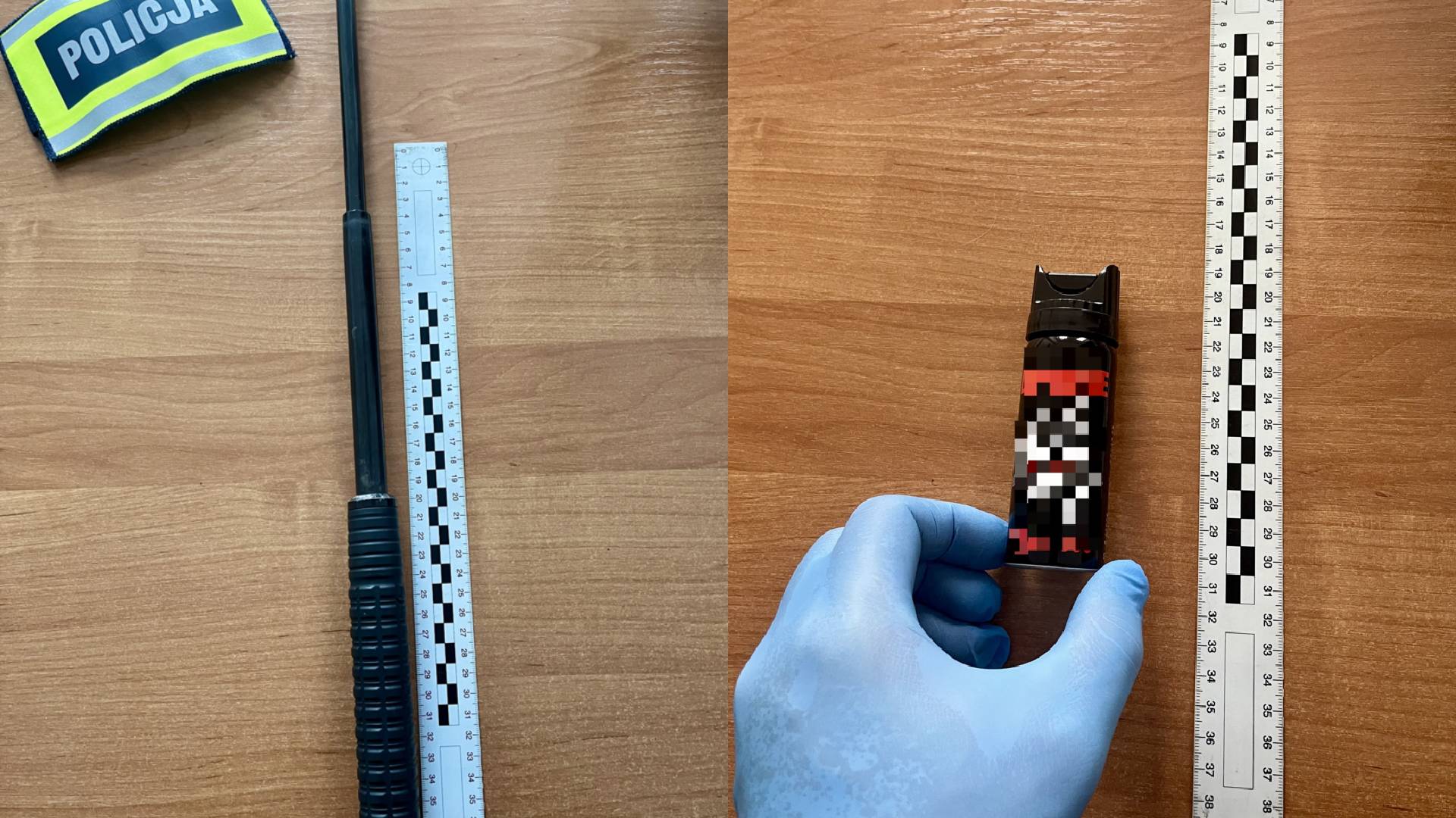 Wniósł na mecz siatkówki niebezpieczne przedmioty - suwalska policja zatrzymała 19-latka