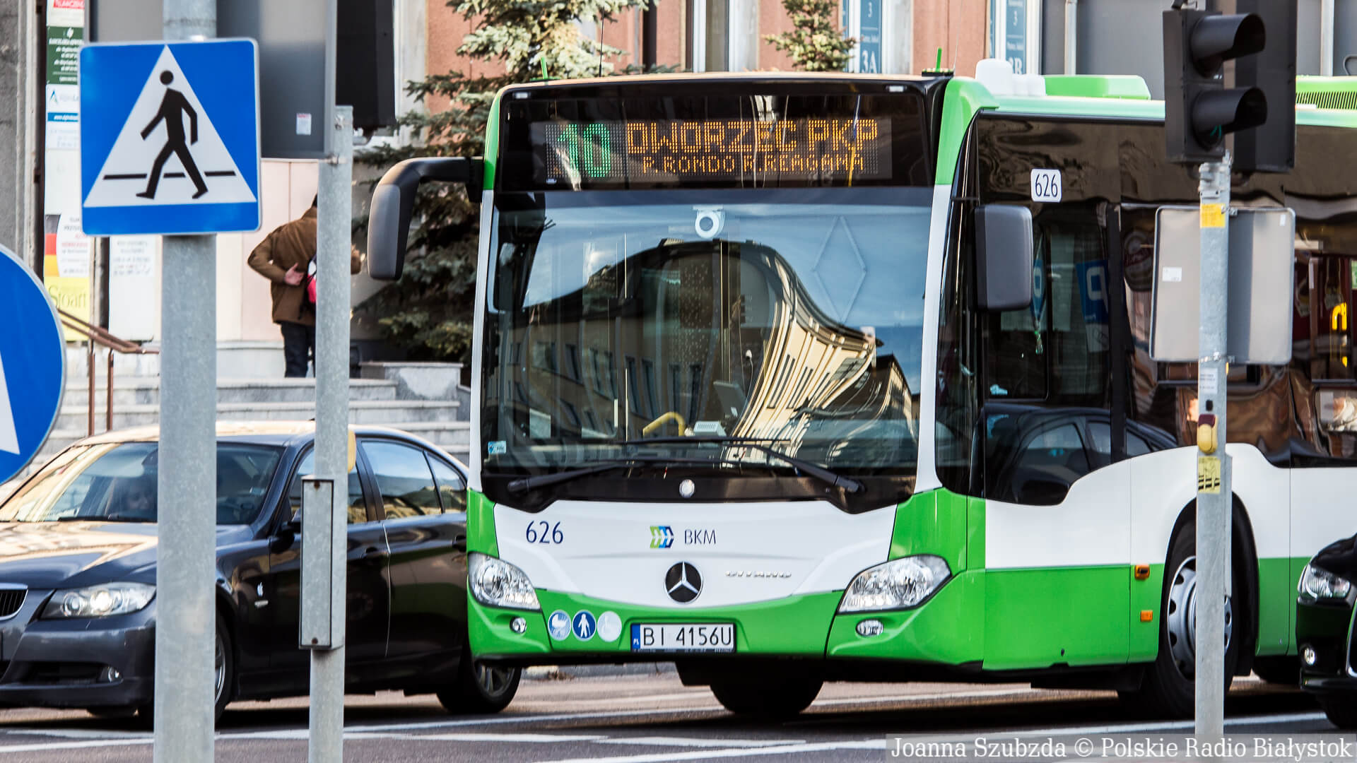 Tragiczny wypadek na ul. Niemeńskiej w Białymstoku - zginął mężczyzna wysiadający z autobusu