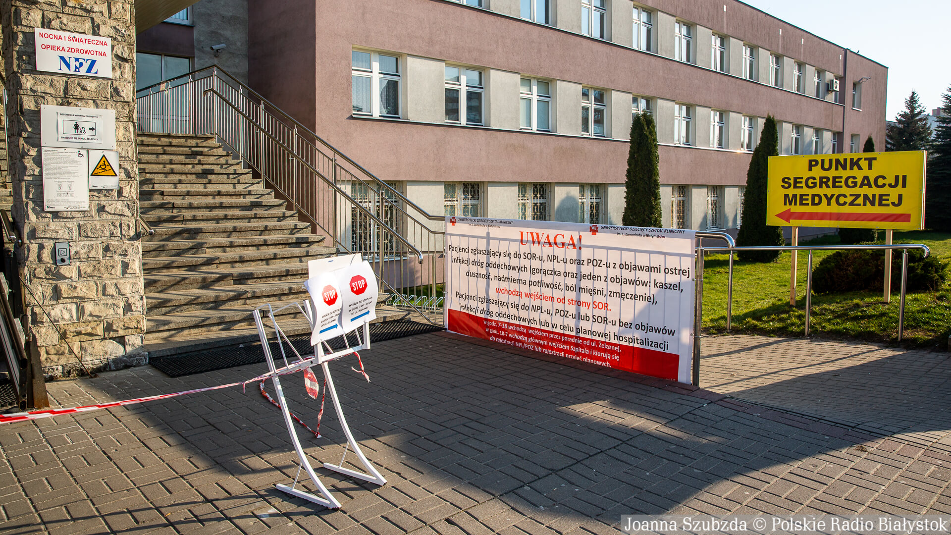 Coraz więcej dzieci trafia na oddział covidowy UDSK w Białymstoku