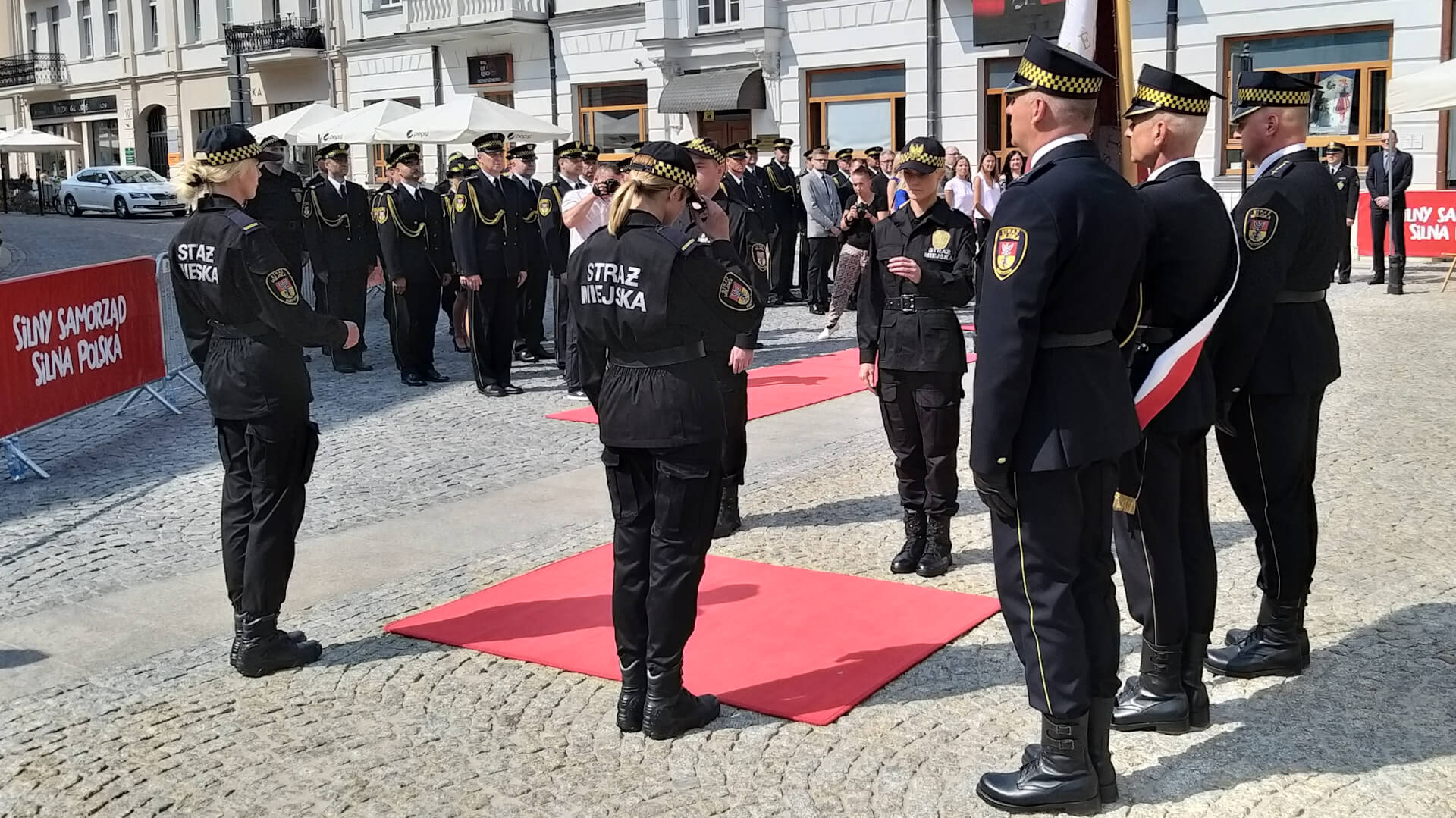 Strażnicy miejscy świętowali w Białymstoku [zdjęcia]