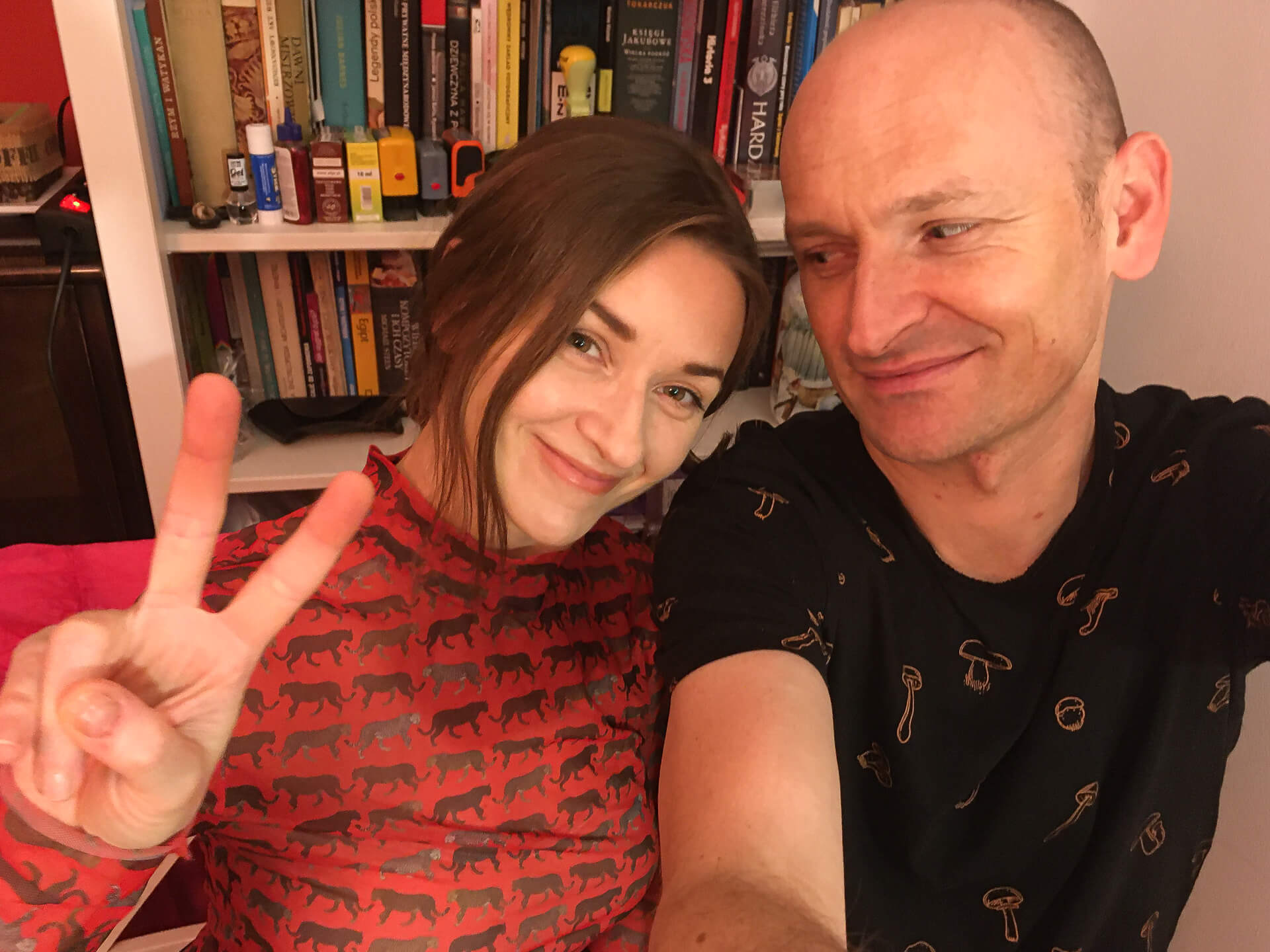 Ewa Wyszyńska i Piotr Grudziński