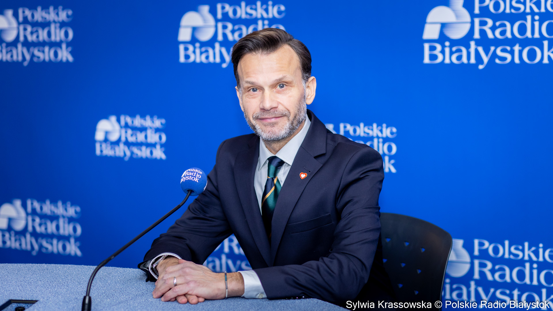 Trening biegowy z wojewodą podlaskim Jackiem Brzozowskim wśród aukcji na WOŚP