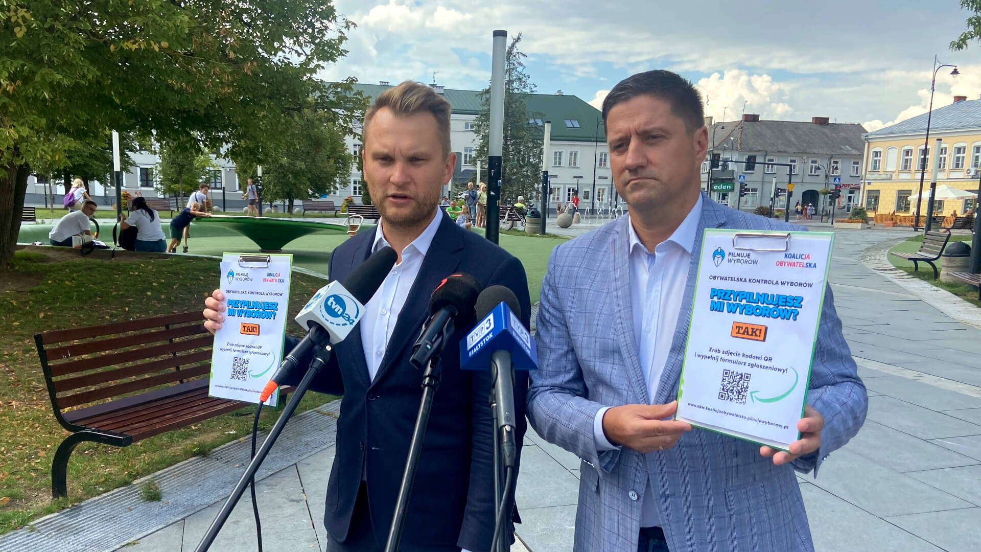 Politycy PO zachęcali w Suwałkach do pilnowania wyborów