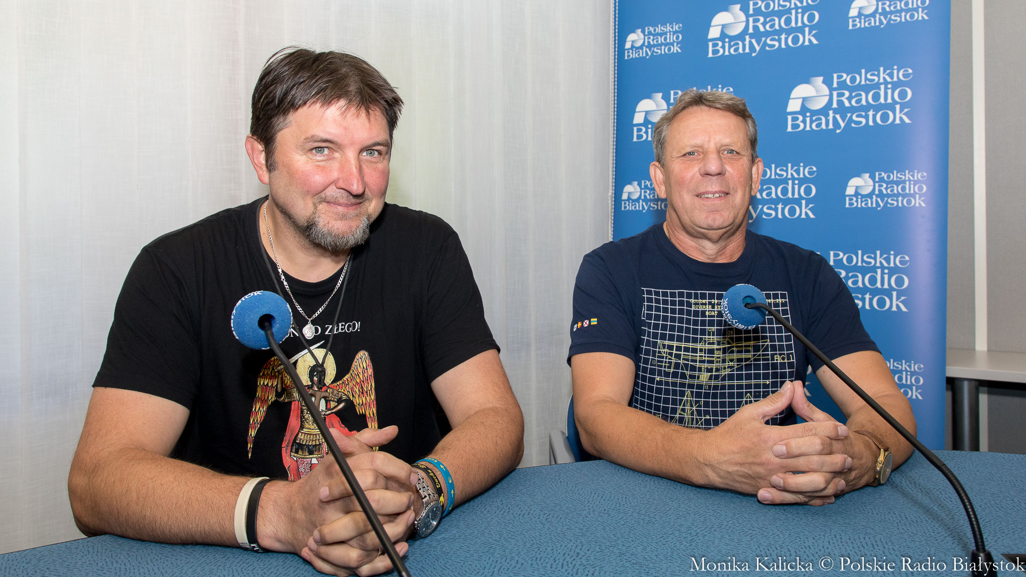 hm. Andrzej Bajkowski i ks. hm. Aleksander Dobroński