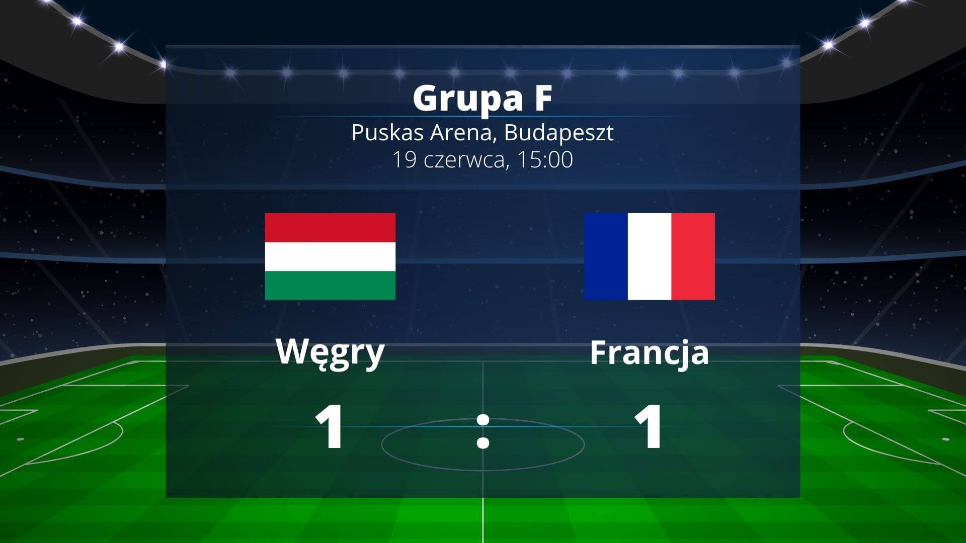 Grupa F: niespodzianka w meczu Węgrów z Francuzami