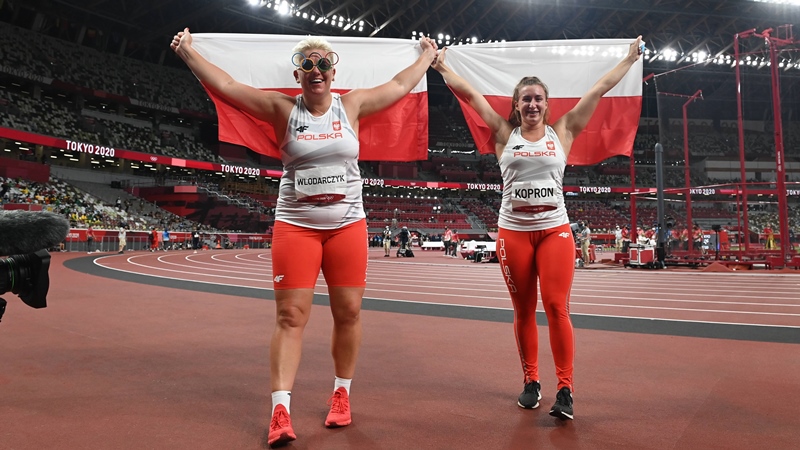 Podwójne podium Polek w rzucie młotem!
