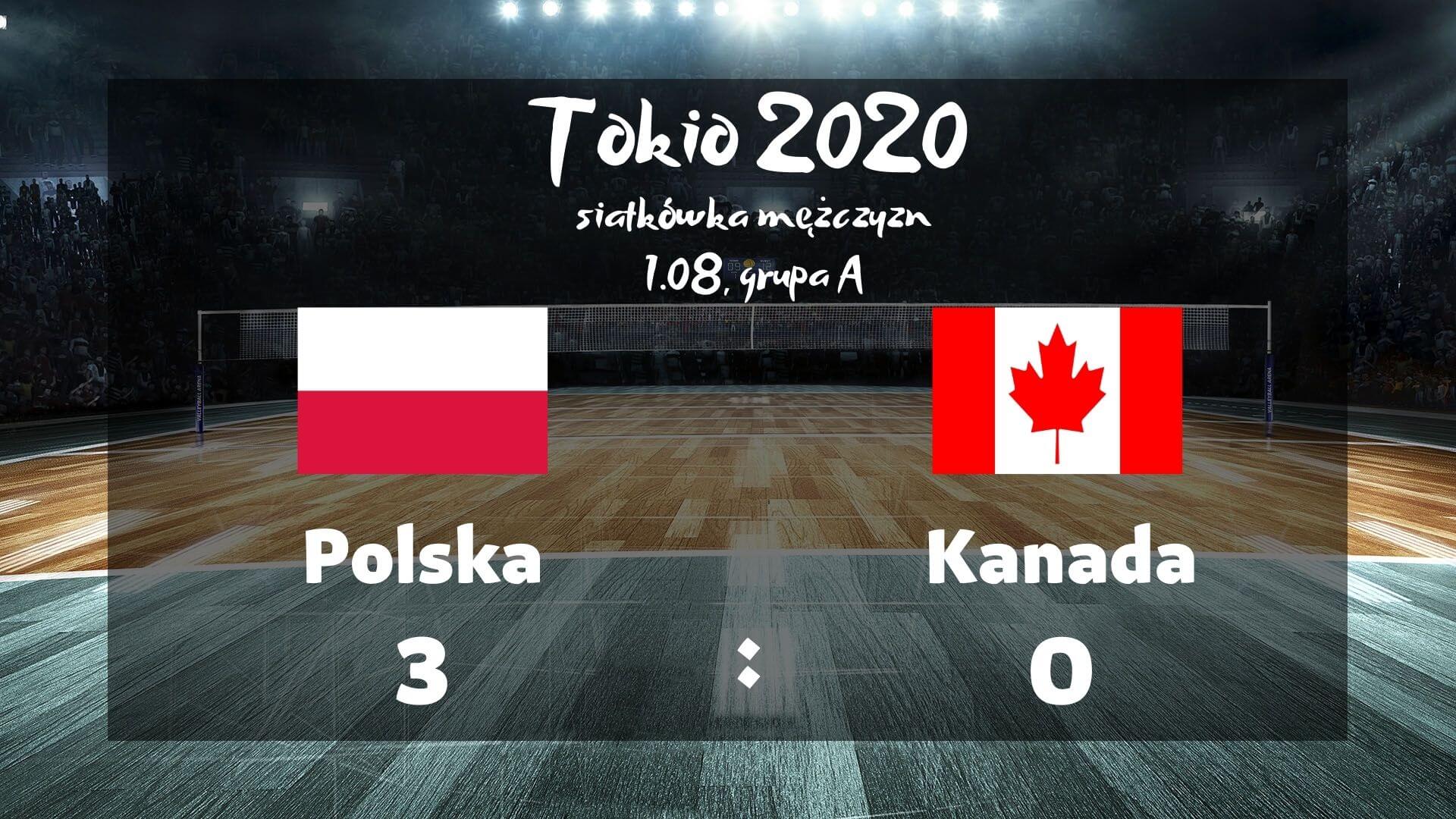 Siatkarze rozgromili Kanadyjczyków i wygrali grupę A