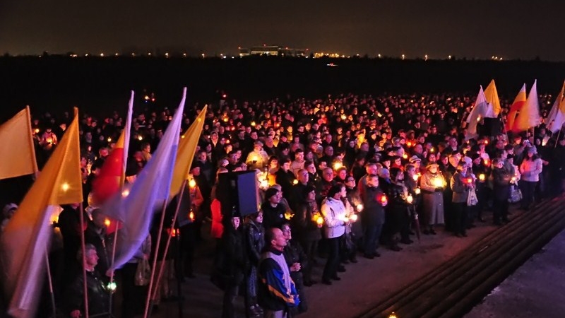 Msza święta i marsz na Krywlany - białostoczanie wspominają papieża Jana Pawła II