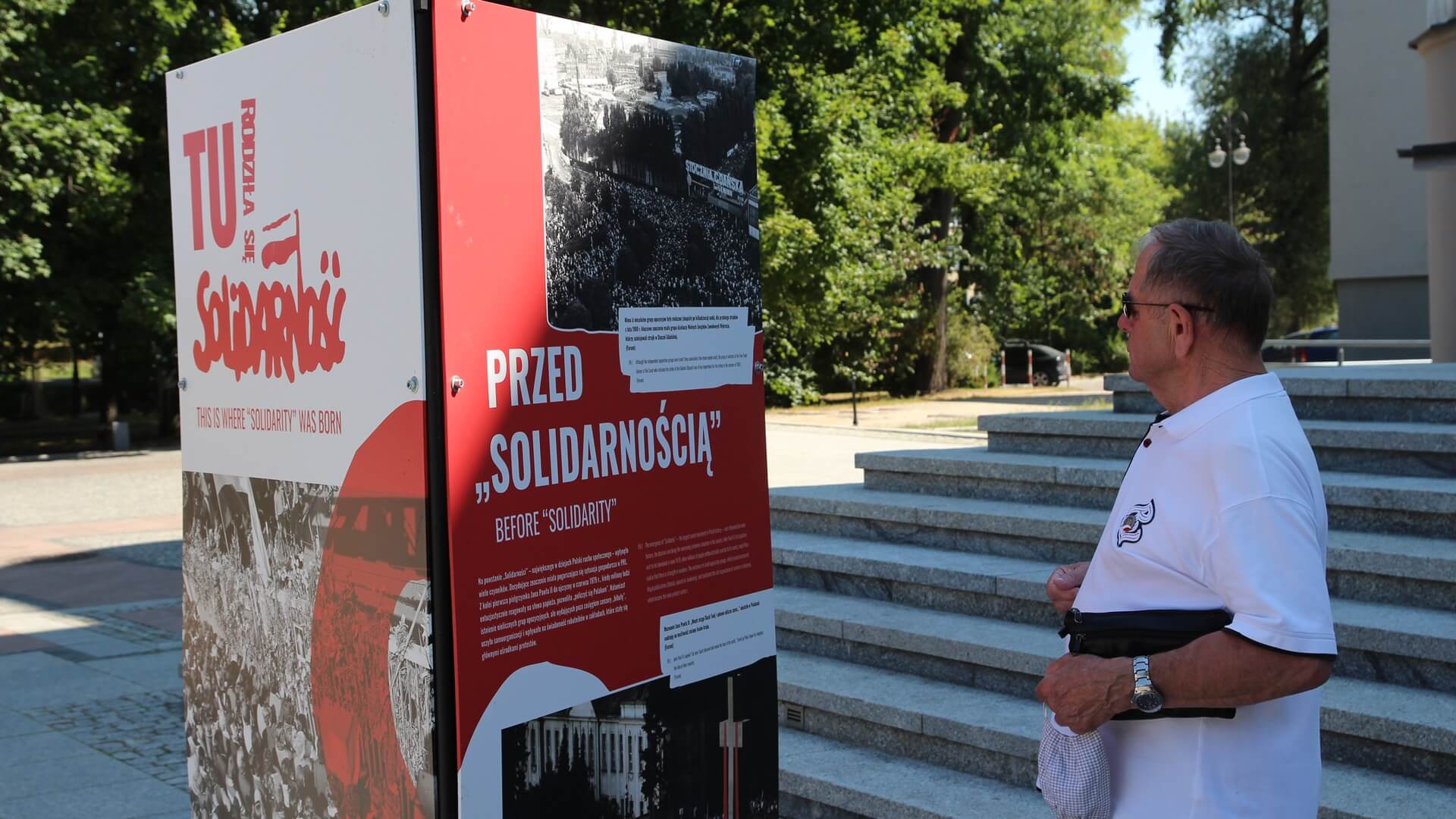 Wystawa "Tu rodziła się Solidarność" o białostockiej "Solidarności" [zdjęcia, wideo]