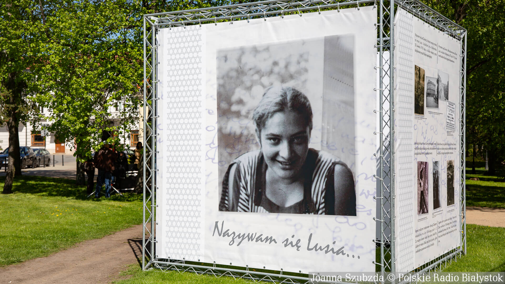 "Nazywam się Lusia…" - plenerowa wystawa przy Muzeum Wojska w Białymstoku [zdjęcia]