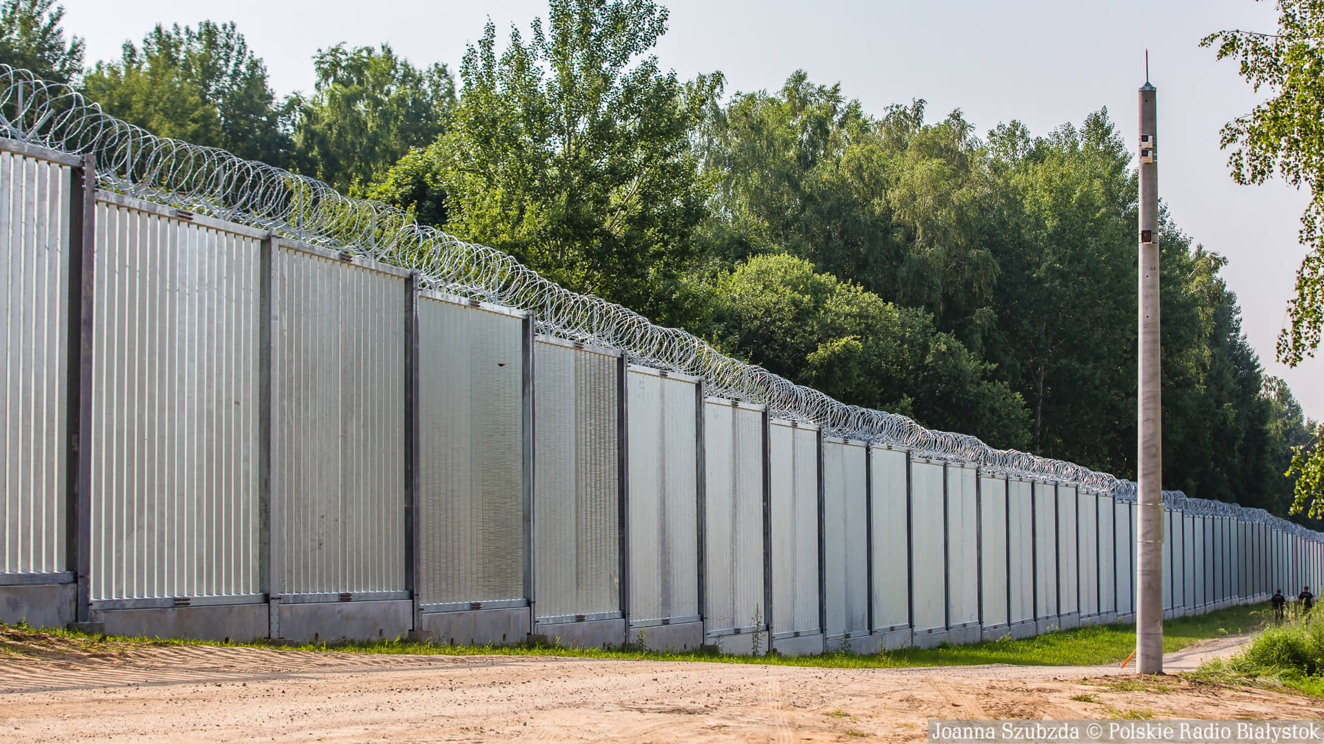 Ukończono budowę zapory elektronicznej na granicy polsko-białoruskiej