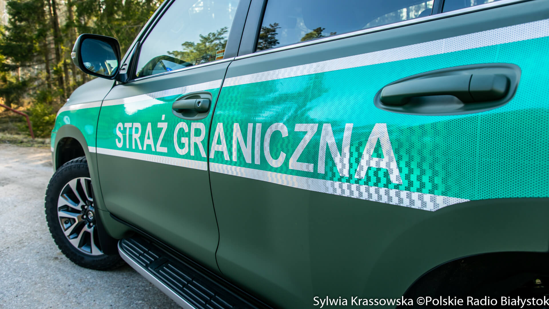 Warmińsko-mazurska SG zatrzymuje migrantów, którzy wjeżdżają do Polski przez przesmyk suwalski