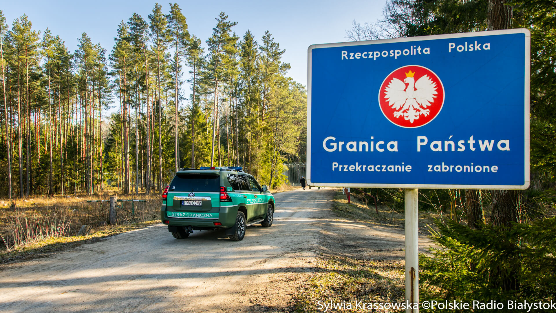 Na granicy z Białorusią przemytnicy papierosów użyli specjalnego balonu