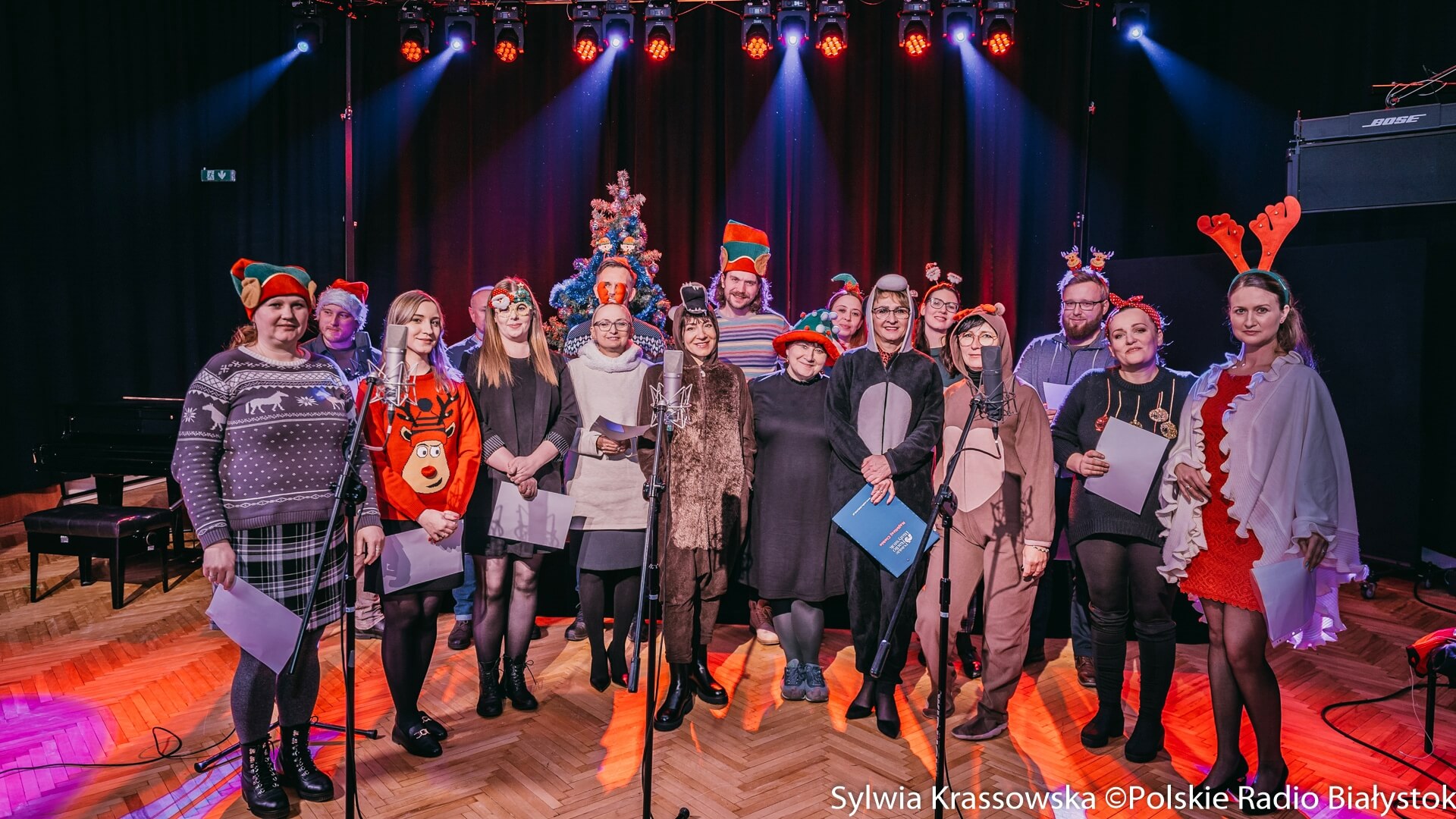 "Czas świąt" - świąteczna piosenka od Polskiego Radia Białystok [zdjęcia, wideo]