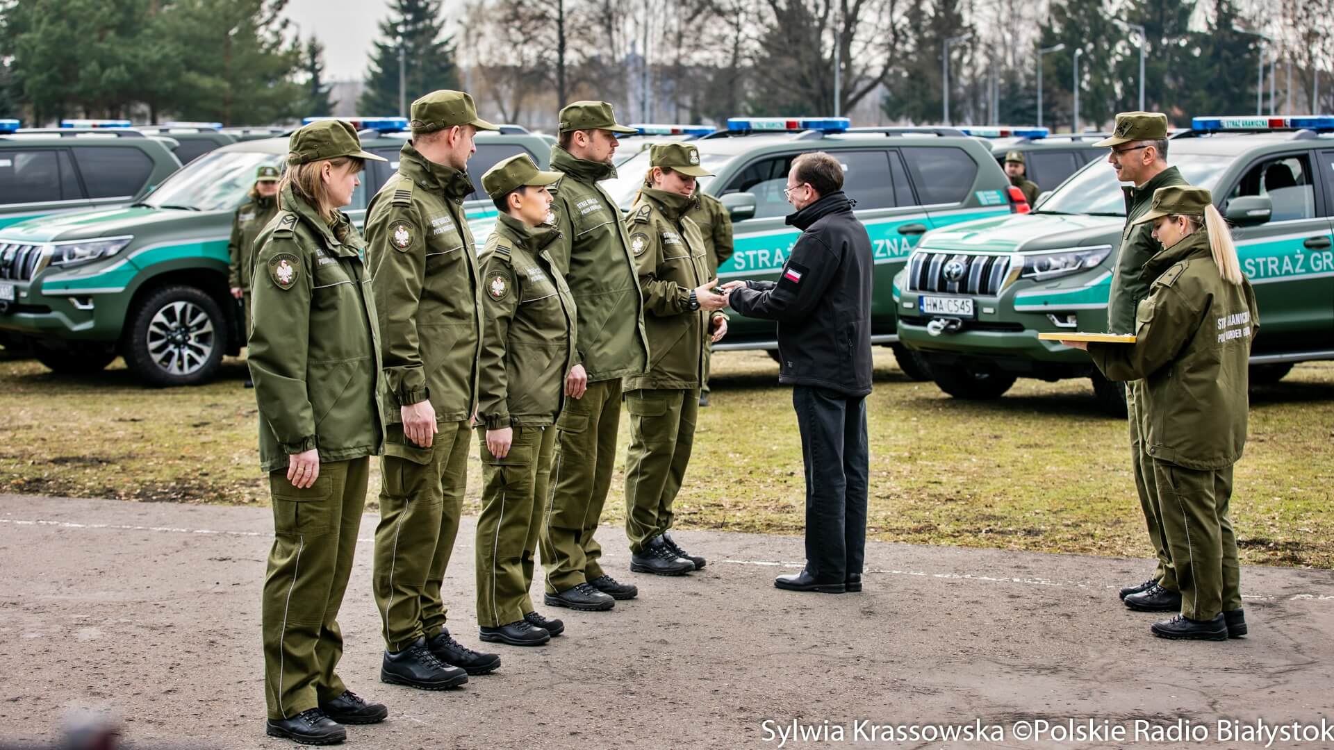 SG otrzymała 56 nowych samochodów terenowych, które trafią na wschodnią granicę [zdjęcia, wideo]